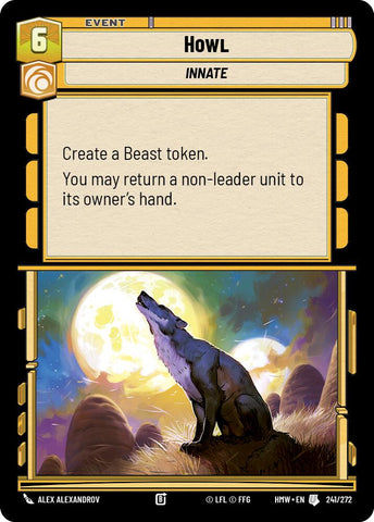 Howl (Homeworlds)(HMW-241/272)(U)