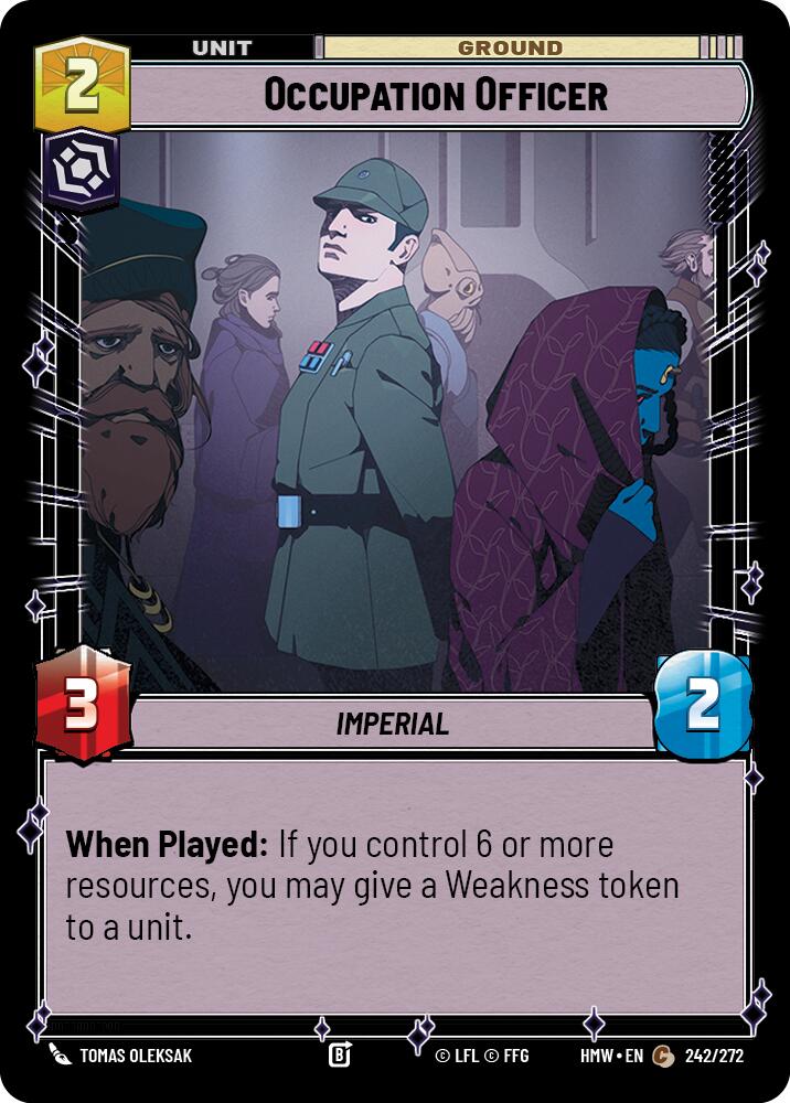 Occupation Officer (Homeworlds)(HMW-242/272)(C)