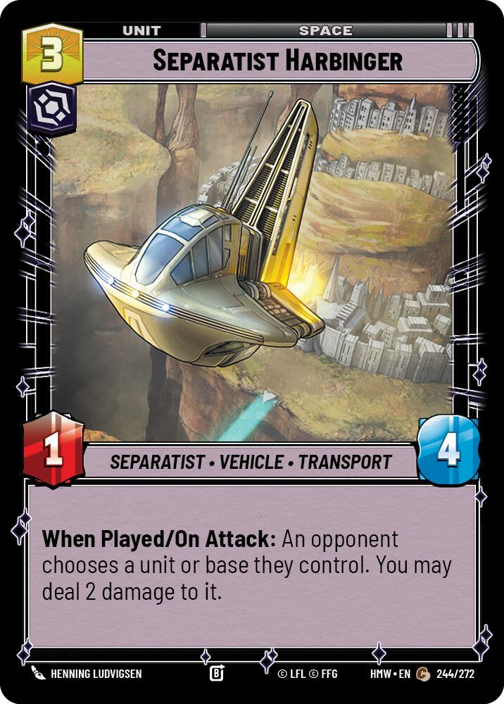 Separatist Harbinger (Homeworlds)(HMW-244/272)(C)