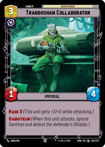 Trandoshan Collaborator (Homeworlds)(HMW-245/272)(C)
