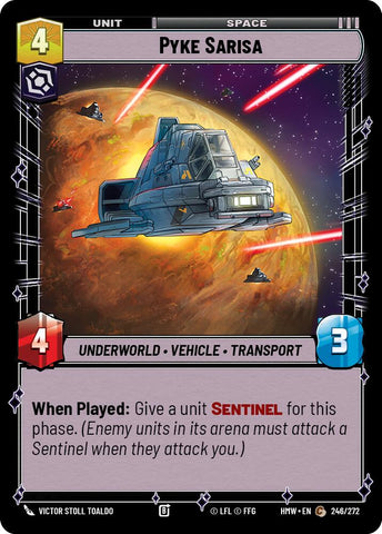 Pyke Sarisa (Homeworlds)(HMW-246/272)(C)