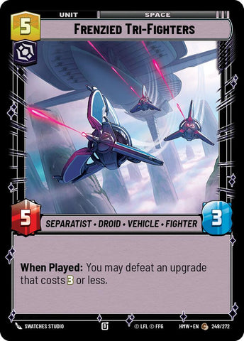 Frenzied Tri-Fighters (Homeworlds)(HMW-249/272)(C)