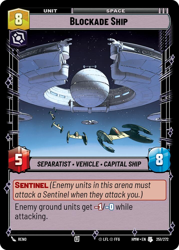Blockade Ship (Homeworlds)(HMW-251/272)(U)