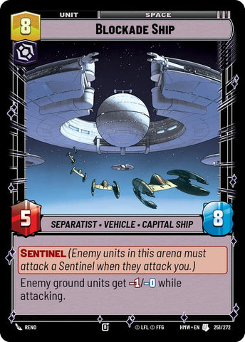 Blockade Ship (Homeworlds)(HMW-251/272)(U)