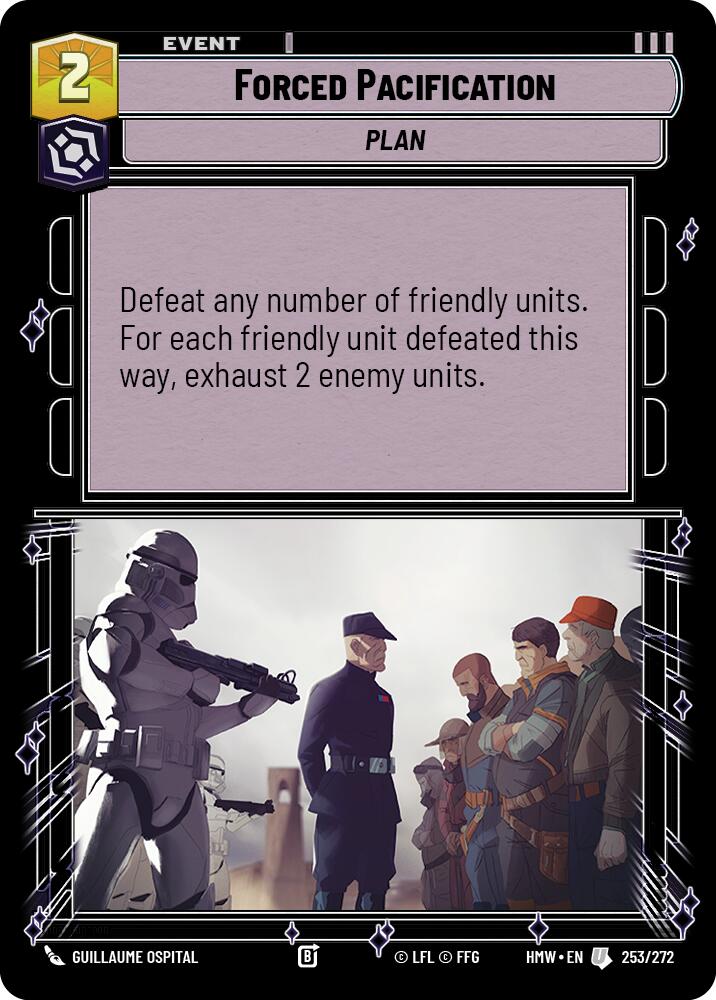 Forced Pacification (Homeworlds)(HMW-253/272)(U)