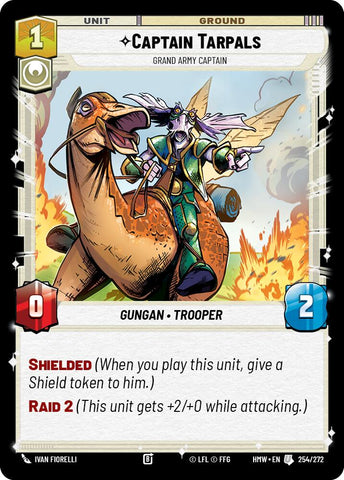 Captain Tarpals - Grand Army Captain (Homeworlds)(HMW-254/272)(U)
