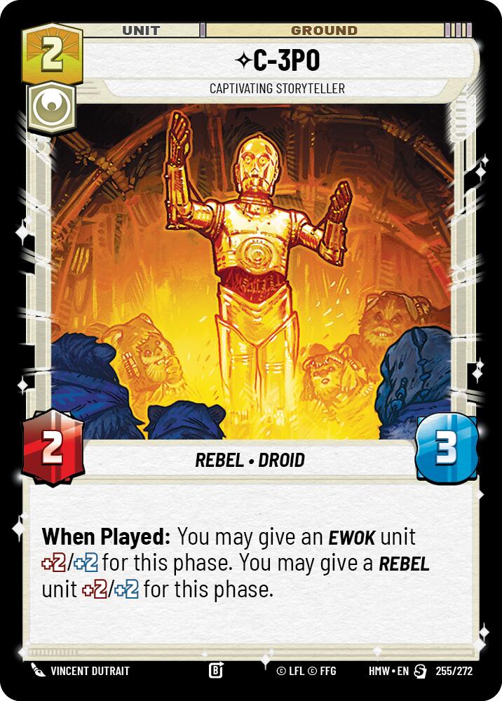 C-3PO - Captivating Storyteller (Homeworlds)(HMW-255/272)(S)
