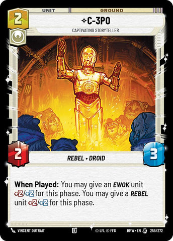 C-3PO - Captivating Storyteller (Homeworlds)(HMW-255/272)(S)