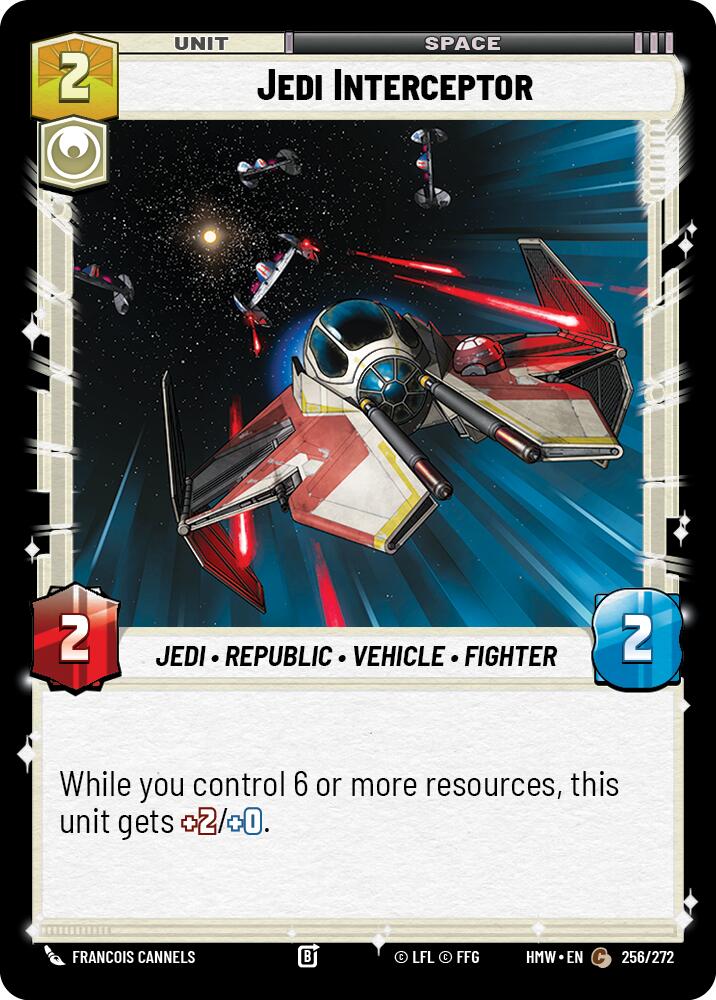Jedi Interceptor (Homeworlds)(HMW-256/272)(C)