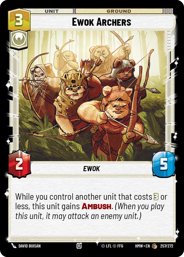 Ewok Archers (Homeworlds)(HMW-257/272)(C)