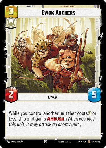 Ewok Archers (Homeworlds)(HMW-257/272)(C)