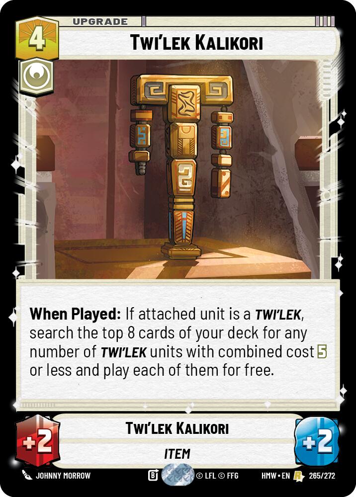 Twi'lek Kalikori (Homeworlds)(HMW-265/272)(R)