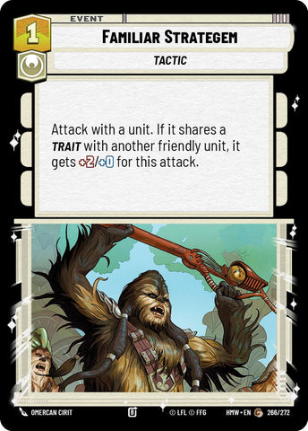 Familiar Strategem (Homeworlds)(HMW-266/272)(C)