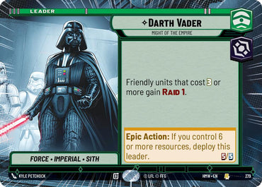 Darth Vader - Might of the Empire [Hyperspace] (Homeworlds)(HMW-279)(R)