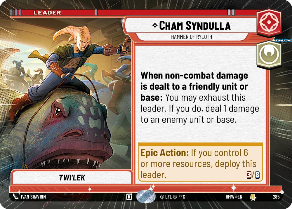 Cham Syndulla - Hammer of Ryloth [Hyperspace] (Homeworlds)(HMW-285)(R)
