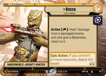 Bossk - Cruel Hunter [Hyperspace] (Homeworlds)(HMW-287)(C)