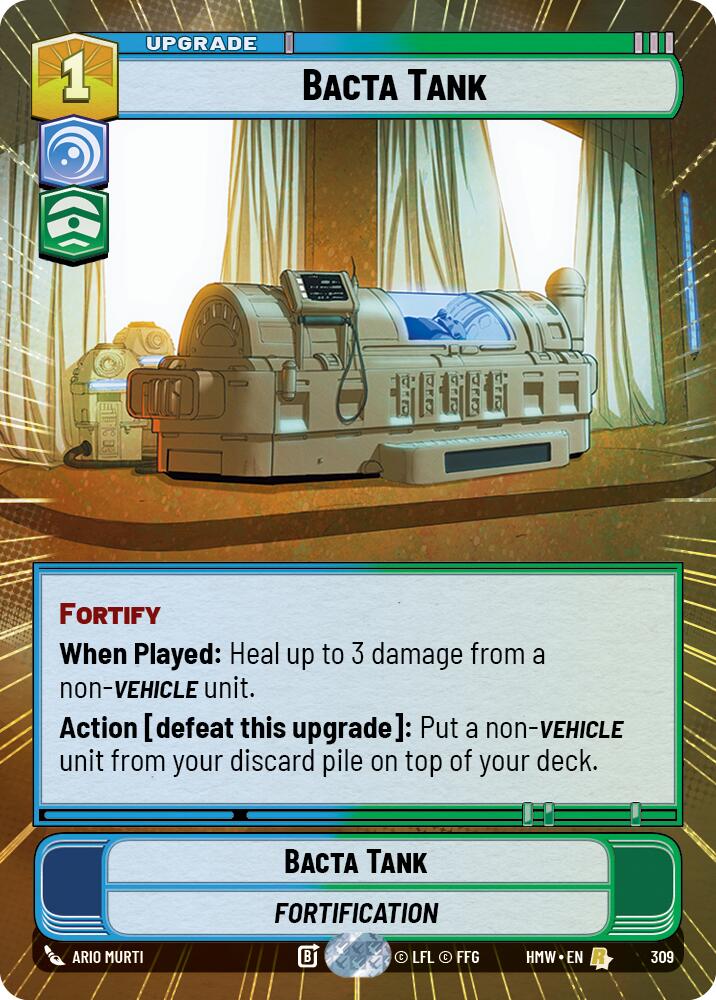 Bacta Tank [Hyperspace] (Homeworlds)(HMW-309)(R)