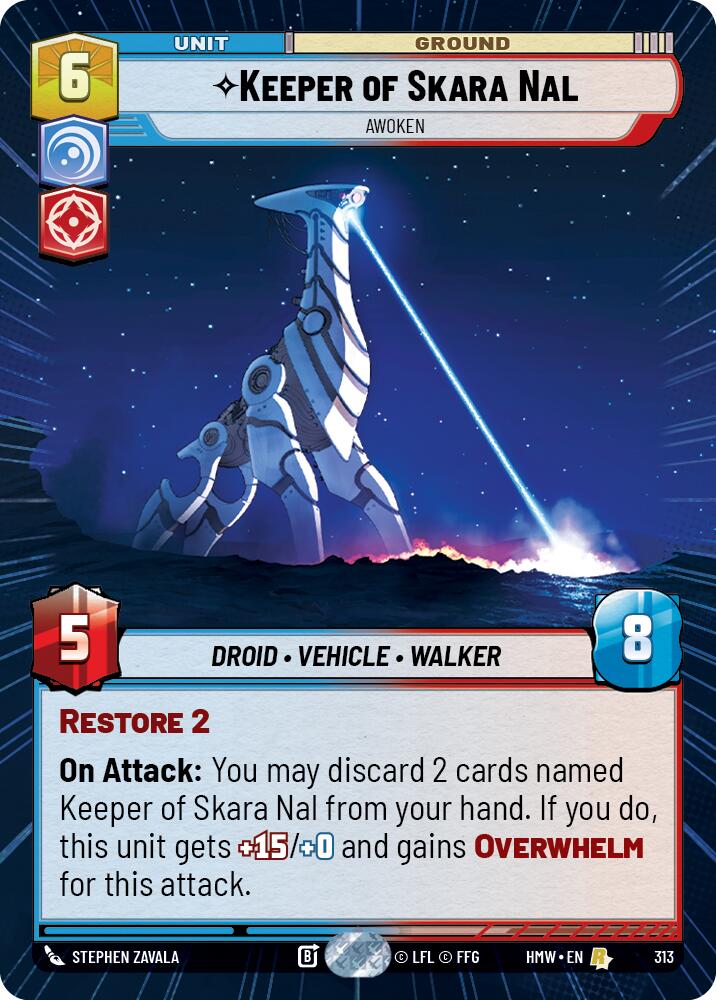 Keeper of Skara Nal - Awoken [Hyperspace] (Homeworlds)(HMW-313)(R)