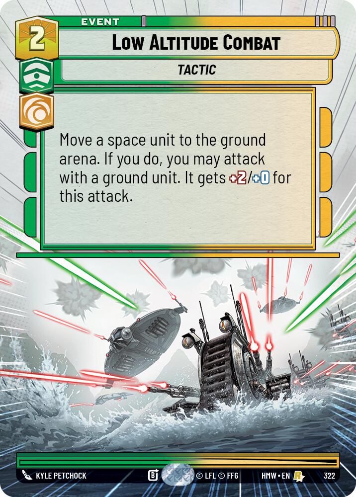 Low Altitude Combat [Hyperspace] (Homeworlds)(HMW-322)(R)