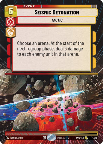 Seismic Detonation [Hyperspace] (Homeworlds)(HMW-326)(R)