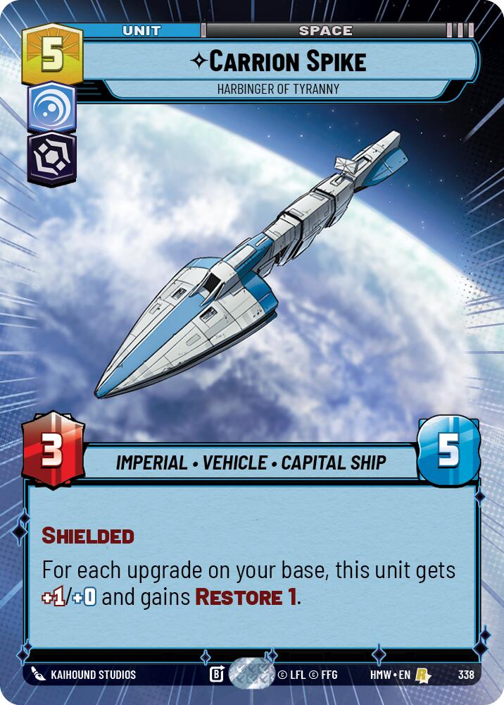 Carrion Spike - Harbinger of Tyranny [Hyperspace] (Homeworlds)(HMW-338)(R)