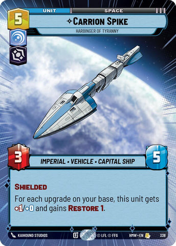 Carrion Spike - Harbinger of Tyranny [Hyperspace] (Homeworlds)(HMW-338)(R)
