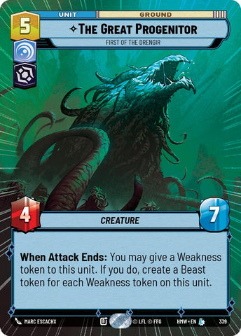 The Great Progenitor - First of the Drengir [Hyperspace] (Homeworlds)(HMW-339)(L)