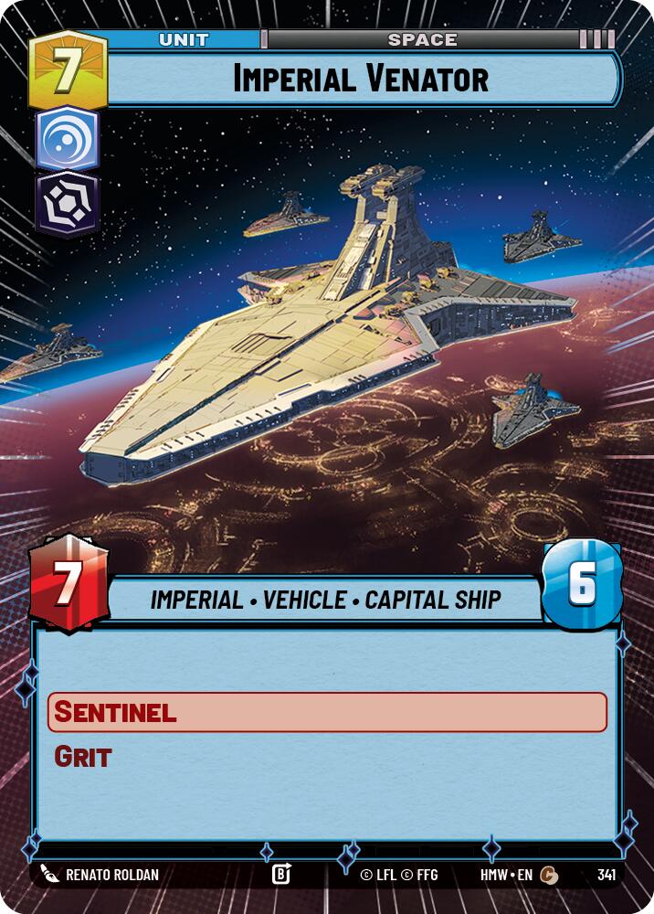 Imperial Venator [Hyperspace] (Homeworlds)(HMW-341)(C)