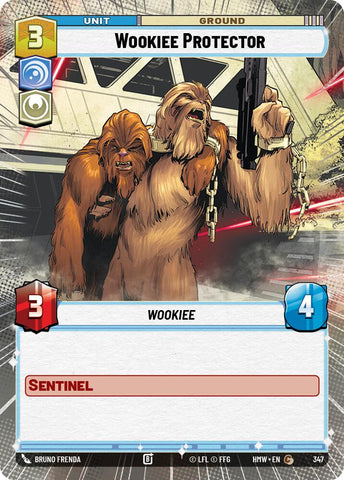 Wookiee Protector [Hyperspace] (Homeworlds)(HMW-347)(C)