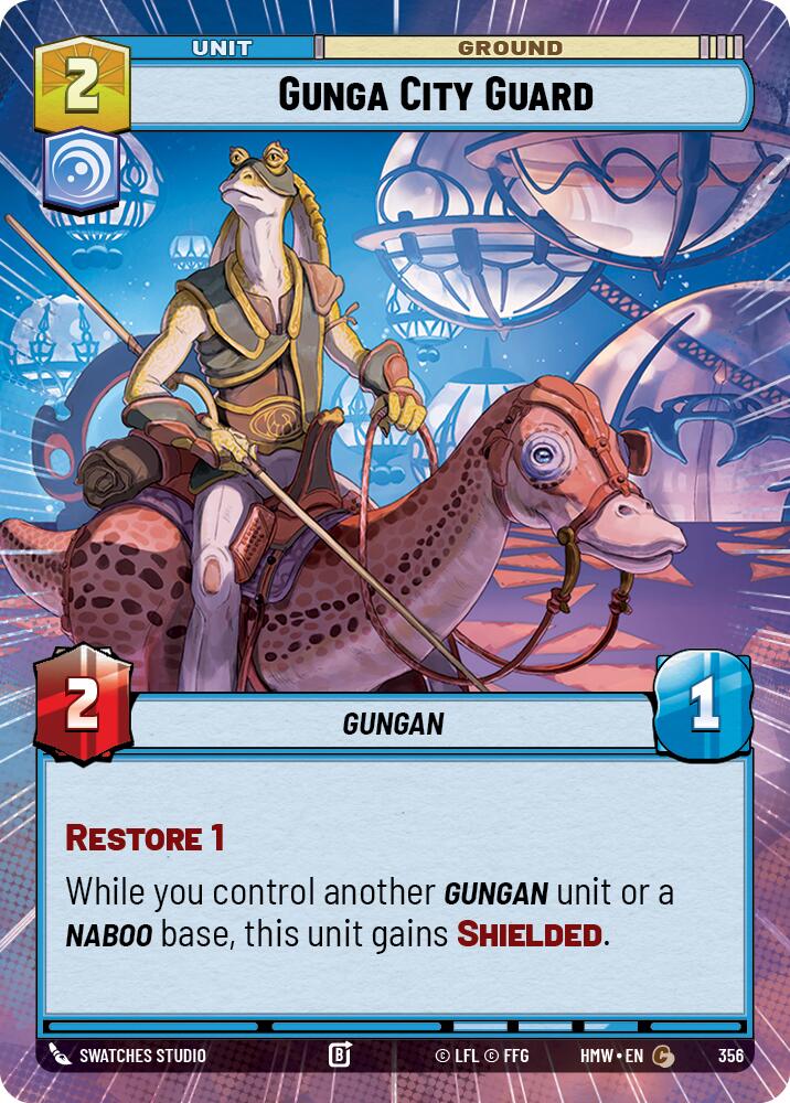 Gunga City Guard [Hyperspace] (Homeworlds)(HMW-356)(C)