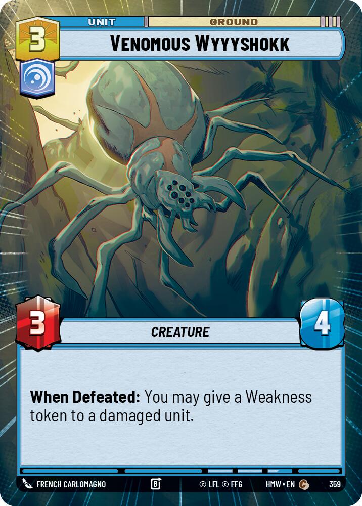 Venomous Wyyyshokk [Hyperspace] (Homeworlds)(HMW-359)(C)