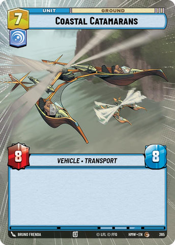 Coastal Catamarans [Hyperspace] (Homeworlds)(HMW-365)(C)