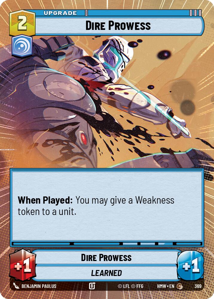 Dire Prowess [Hyperspace] (Homeworlds)(HMW-369)(C)