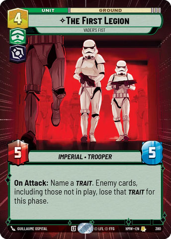 The First Legion - Vader's Fist [Hyperspace] (Homeworlds)(HMW-380)(R)