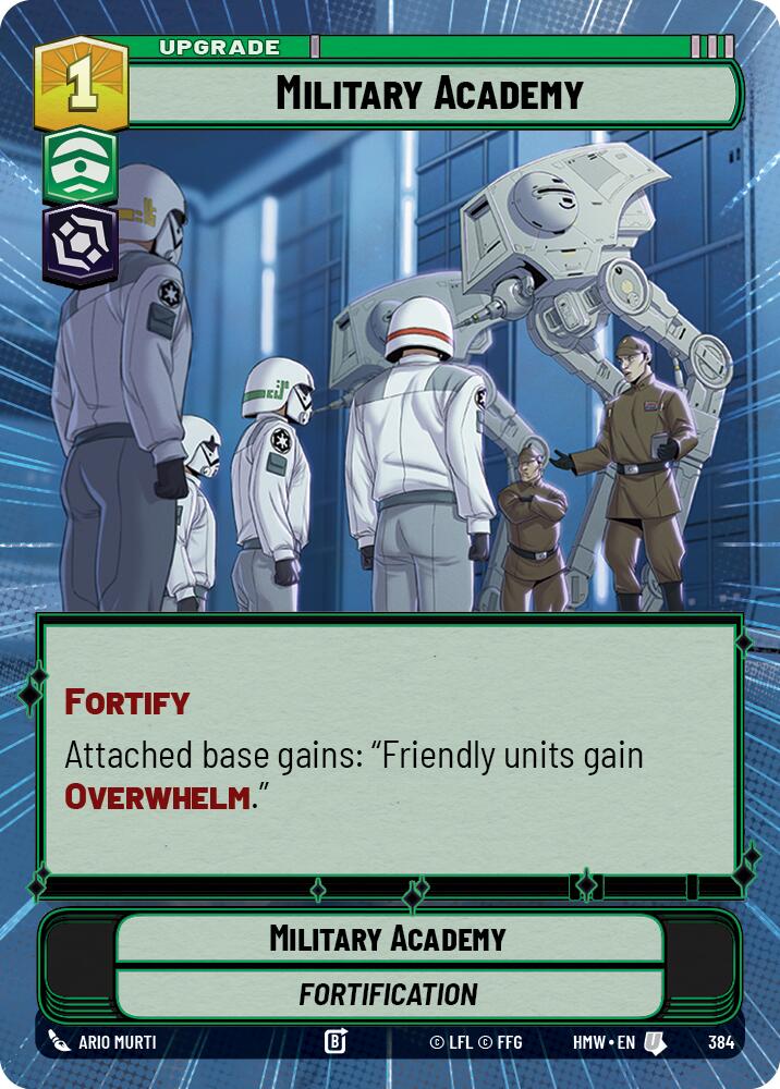 Military Academy [Hyperspace] (Homeworlds)(HMW-384)(U)