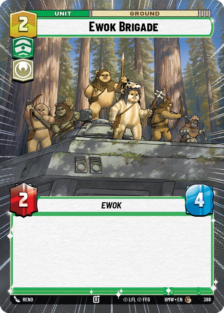 Ewok Brigade [Hyperspace] (Homeworlds)(HMW-388)(C)