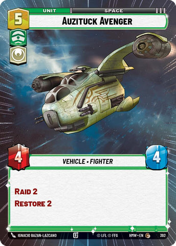 Auzituck Avenger [Hyperspace] (Homeworlds)(HMW-392)(C)