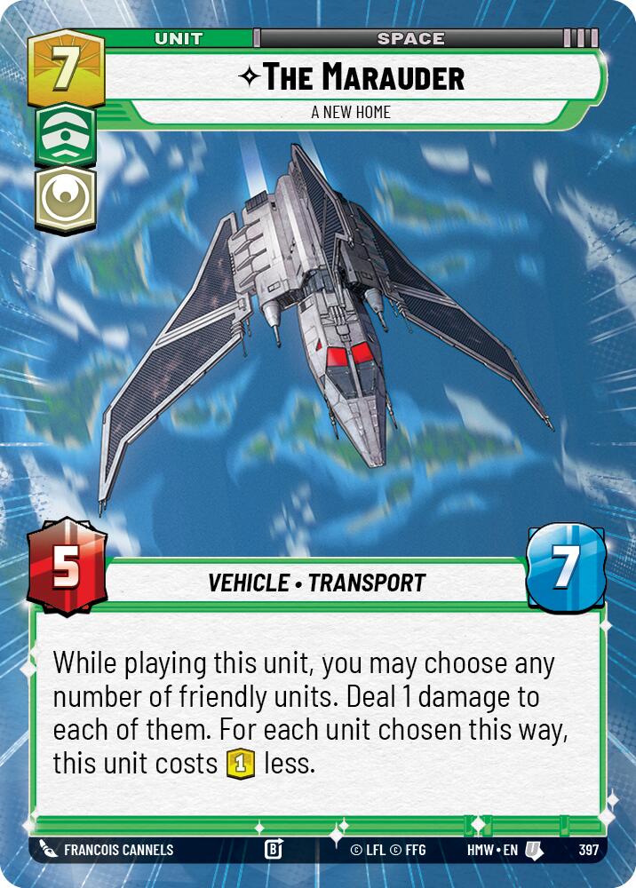 The Marauder - A New Home [Hyperspace] (Homeworlds)(HMW-397)(U)