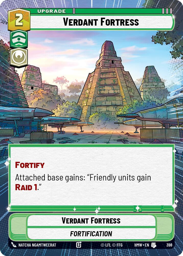 Verdant Fortress [Hyperspace] (Homeworlds)(HMW-398)(U)