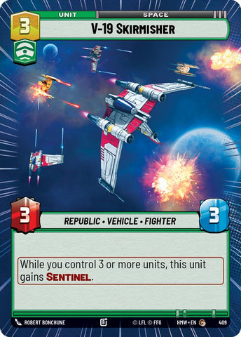 V-19 Skirmisher [Hyperspace] (Homeworlds)(HMW-409)(C)