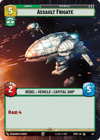 Assault Frigate [Hyperspace] (Homeworlds)(HMW-412)(C)