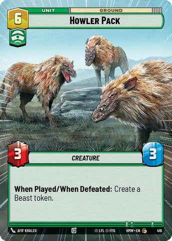 Howler Pack [Hyperspace] (Homeworlds)(HMW-416)(C)