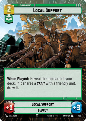 Local Support [Hyperspace] (Homeworlds)(HMW-420)(U)