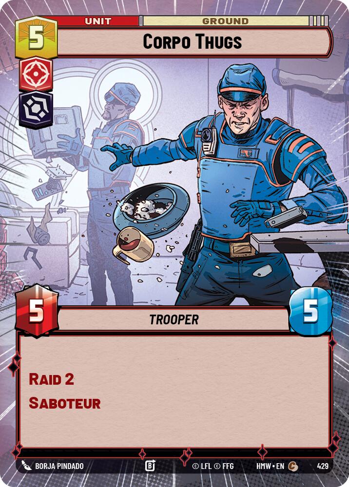 Corpo Thugs [Hyperspace] (Homeworlds)(HMW-429)(C)