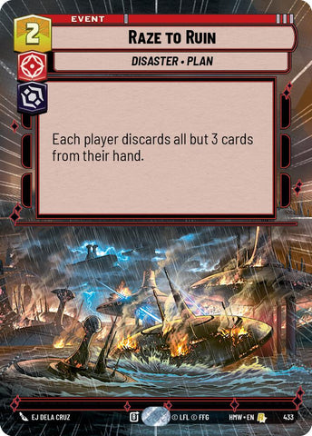 Raze to Ruin [Hyperspace] (Homeworlds)(HMW-433)(R)