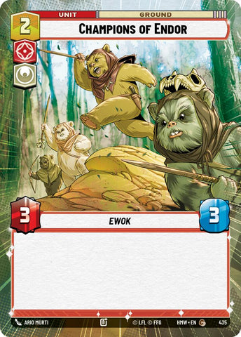 Champions of Endor [Hyperspace] (Homeworlds)(HMW-435)(C)