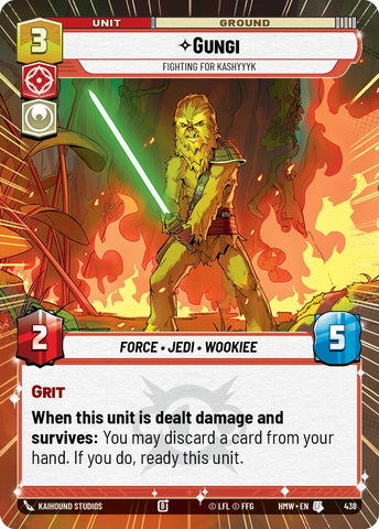 Gungi - Fighting for Kashyyyk [Hyperspace] (Homeworlds)(HMW-438)(U)