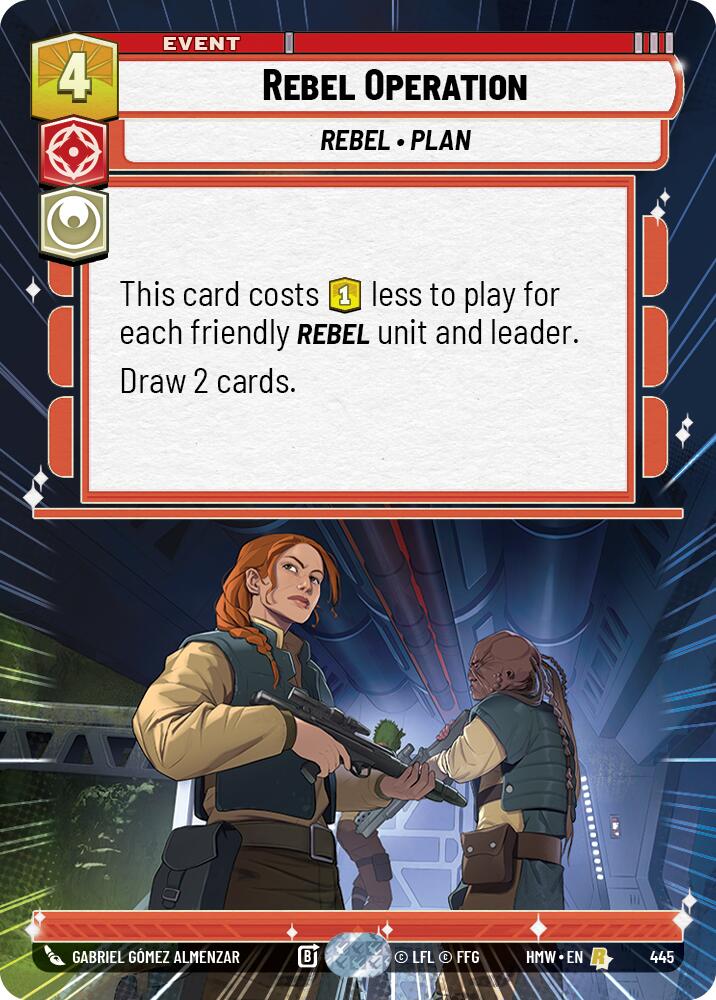 Rebel Operation [Hyperspace] (Homeworlds)(HMW-445)(R)