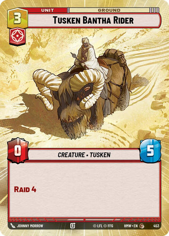 Tusken Bantha Rider [Hyperspace] (Homeworlds)(HMW-453)(C)