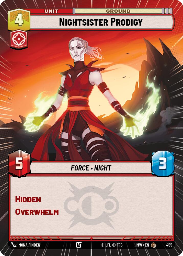 Nightsister Prodigy [Hyperspace] (Homeworlds)(HMW-455)(C)